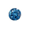 Blue Diamond Round 2.1mm Brilliant Facet Cut Deep Blue Color VS SI I Clarity Genuine Loose Diamonds