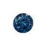 Blue Diamond Round 2mm Brilliant Facet Cut Midnight Blue Color VS SI I Clarity Genuine Loose Diamonds