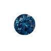 Blue Diamond Round 2.1mm Brilliant Facet Cut Midnight Blue Color VS SI I Clarity Genuine Loose Diamonds