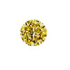 Yellow Diamond Round 1.9mm Brilliant Facet Cut Intense Yellow Color VS SI I Clarity Genuine Loose Diamonds