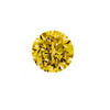 Yellow Diamond Round 2mm Brilliant Facet Cut Deep Yellow Color VS SI I Clarity Genuine Loose Diamonds