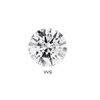 Natural Diamond 2.6mm Round Brilliant Full Cut GH Color FL VVS1 VVS2 VVS VS1 Loose Genuine Diamond