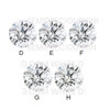 Natural Loose Diamond 0.9mm Round Brilliant Full Cut GH / DEF Color FL VVS VS SI I PK Loose Genuine Diamond