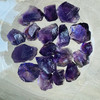 Natural Amethyst Rough 120 Carat 18 pcs Heather Purple Color Loose Uncut Gem Rocks