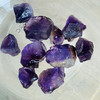 Natural Amethyst Bio Color Rough 115 Carat 10 pcs Heather Purple Color Loose Uncut Gem Rocks