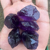 Natural Amethyst Rough 307.14 Carat 5 pcs Royal Purple Color Loose Uncut Gem Rocks