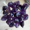 Natural Amethyst Rough 355 Carat 20 pcs Royal Purple Color Loose Uncut Gem Rocks