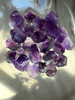 Natural Amethyst Bio Color Rough 295 Carat 23 pcs Loose Uncut Healing Rocks