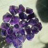 Natural Amethyst Rough 295 Carat 22 pcs Raw Jewelry Making Gem Rocks