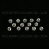 4.50 mm Round Brilliant Excellent Cut 0.38 Carats Genuine Diamonds VS Clarity DEF Color Loose Diamond Wholesale close-out