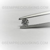 3.90 mm 1 PC Round Brilliant Cut Solitaire VS Clarity DEF Color Genuine Loose Diamond Direct Source
