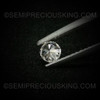 Genuine Diamond 4mm Round Solitaire VS Clarity DEF Color Brilliant Cut Wedding Ring Loose Diamond
