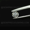 Genuine Diamond 4mm Round Solitaire VS Clarity DEF Color Brilliant Cut Wedding Ring Loose Diamond