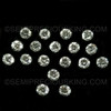 Natural Diamond 64 pc set Round 2.8mm Brilliant Full Cut VVS Clarity DEF Color Loose Diamonds