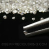 Genuine Diamond 1.1mm Round VVS Clarity GH Color Excellent Brilliant Cut Wholesale deal Loose Diamond