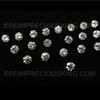 Genuine Diamonds 2.9 mm Round DEF Color Brilliant Excellent Cut VVS