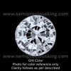 Natural White Sapphire Round 0.95mm Brilliant Cut FL VVS VS SI1 SI I PK Clarity Loose Gemstone
