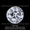 Natural White Sapphire Round 1.1 mm Brilliant Cut FL VVS VS SI1 SI I PK Clarity Loose Gemstone