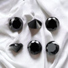 Natural Black Sapphire Round 1.85mm Brilliant Cut FL VVS VS SI1 SI I PK Clarity Loose Gemstone