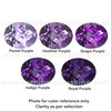 Natural Amethyst Africa Checkerboard Cut 9x7 mm