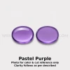 Natural African Amethyst Loose Gemstone 7x5mm Oval Cabochon Cut FL VVS VS SI1 SI I PK Clarity February Birthstone | Jewelry Design