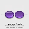 Natural African Amethyst Loose Gemstone 6x4mm Oval Cabochon Cut FL VVS VS SI1 SI I PK Clarity February Birthstone | Jewelry Design