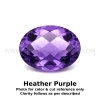 Natural African Amethyst Loose Gemstone 10x8mm Oval Briolette Cut FL VVS VS SI1 SI I PK Clarity February Birthstone | Jewelry Design
