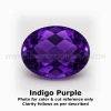 Natural African Amethyst Loose Gemstone 10x8mm Oval Checkerboard Cut FL VVS VS SI1 SI I PK Clarity February Birthstone | Jewelry Design