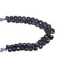 Iolite 7-10 mm Heart Briolette Cut Semiprecious Gemstone