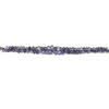 Natural Iolite 6.5x4.5-10x7mm Drop Briolette Cut Semiprecious Gemstone