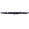 Natural Iolite 6x5-10.5mm Heart Briolette Cut Semiprecious Gemstone