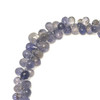 Natural Iolite 5x4-10x7mm Drop Briolette Cut Semiprecious Gemstone