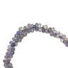 Natural Iolite 5x4-10x7mm Drop Briolette Cut Semiprecious Gemstone