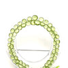 Natural Peridot 5-8mm Flat Heart Briolette Cut Semiprecious Gems