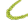 Natural Peridot 5-8mm Flat Heart Briolette Cut Semiprecious Gem