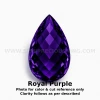 Amethyst Africa Natural Loose Gemstone 10x7mm Pear Briolette Cut FL VVS VS SI1 SI I PK Clarity February Birthstone | Jewelry Stones