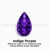 Amethyst Africa Natural Loose Gemstone 8x5mm Pear Briolette Cut FL VVS VS SI1 SI I PK Clarity February Birthstone | Jewelry Stones