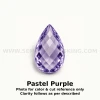 Amethyst Africa Natural Loose Gemstone 8x5mm Pear Briolette Cut FL VVS VS SI1 SI I PK Clarity February Birthstone | Jewelry Stones