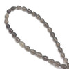 Natural Smoky Quartz | Briolette Facet Cut | Drop Shape | Gemstone Beads | 7x6mm | Cedar Brown Color | 34 Pcs 30 Carats | 8.5 Inch VVS Clarity | June Birthstone | Jewelry Making Supplies