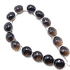 Natural Smoky Quartz | Briolette Facet Cut | Onion Shape | Gemstone Beads | 12mm | Walnut Brown Color | 15 Pcs 165 Carats | VVS Clarity | June Birthstone | Jewelry Making Supplies