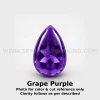 Amethyst Africa Natural Loose Gemstone 7x5mm Pear Bufftop Cut FL VVS VS SI1 SI I PK Clarity February Birthstone | Jewelry Stones