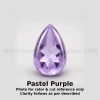 Amethyst Africa Natural Loose Gemstone 7x5mm Pear Bufftop Cut FL VVS VS SI1 SI I PK Clarity February Birthstone | Jewelry Stones