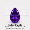 Amethyst Africa Natural Loose Gemstone 7x5mm Pear Bufftop Cut FL VVS VS SI1 SI I PK Clarity February Birthstone | Jewelry Stones