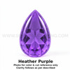 Amethyst Africa Natural Loose Gemstone 8x6mm Pear Bufftop Cut FL VVS VS SI1 SI I PK Clarity February Birthstone | Jewelry Stones