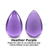 Amethyst Africa Natural Loose Gemstone 9x7mm Pear Cabochon Cut FL VVS VS SI1 SI I PK Clarity February Birthstone | Jewelry Stones