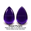 Amethyst Africa Natural Loose Gemstone 9x7mm Pear Cabochon Cut FL VVS VS SI1 SI I PK Clarity February Birthstone | Jewelry Stones