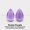 Amethyst Africa Natural Loose Gemstone 7x5mm Pear Cabochon Cut FL VVS VS SI1 SI I PK Clarity February Birthstone | Jewelry Stones