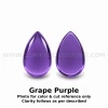 Amethyst Africa Natural Loose Gemstone 6x4mm Pear Cabochon Cut FL VVS VS SI1 SI I PK Clarity February Birthstone | Jewelry Stones