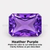 Amethyst Africa Natural Loose Gemstone 11x9mm Octagon Princess Cut FL VVS VS SI1 SI I PK Clarity February Birthstone | Jewelry Stones