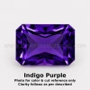Amethyst Africa Natural Loose Gemstone 11x9mm Octagon Princess Cut FL VVS VS SI1 SI I PK Clarity February Birthstone | Jewelry Stones